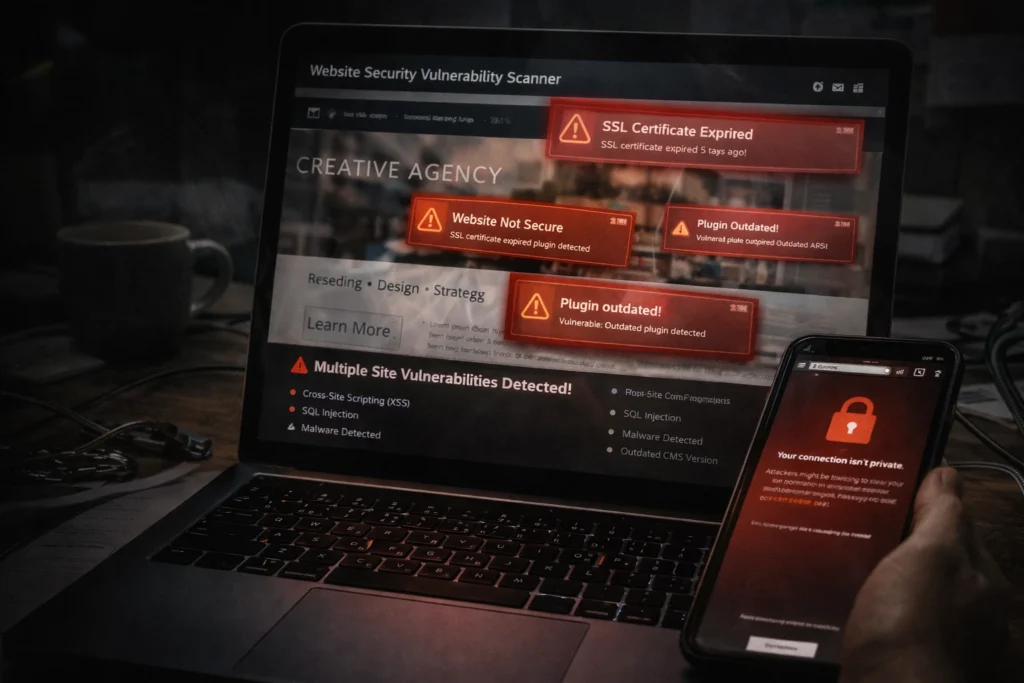 Security and Cyber Threats During Website Changes