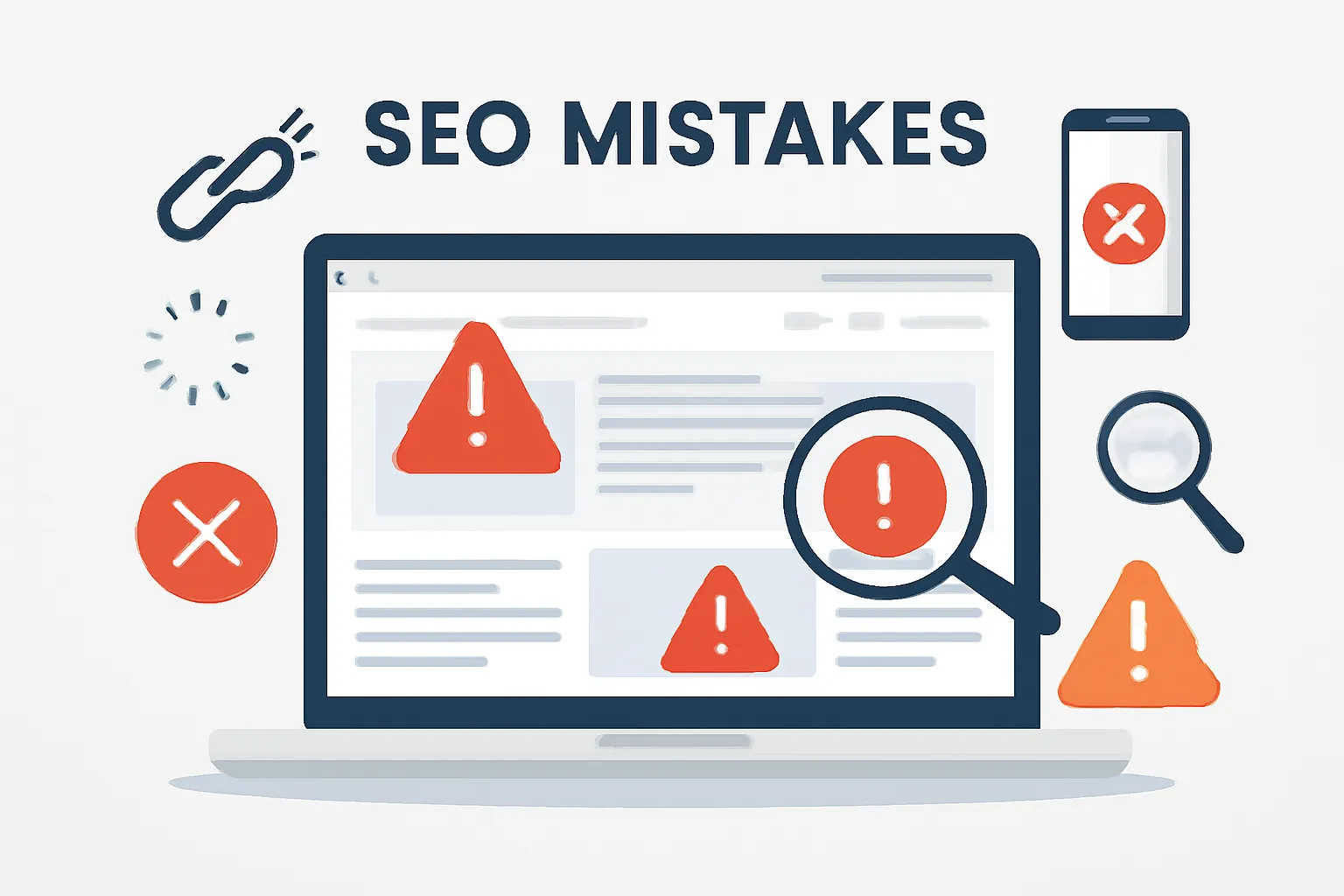 SEO mistakes